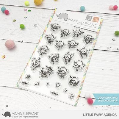 Mama Elephant Stempel - Little Fairy Agenda